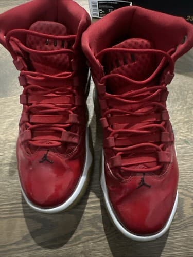 Nike Jordan Men’s Max Aura Red High Top Size 10 Basketball Shoes CQ9451-600 - Thumbnail 6