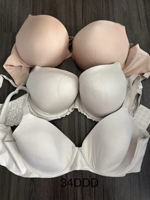 Custom Lot Of 3 Bras Size 34DDD - Image 1