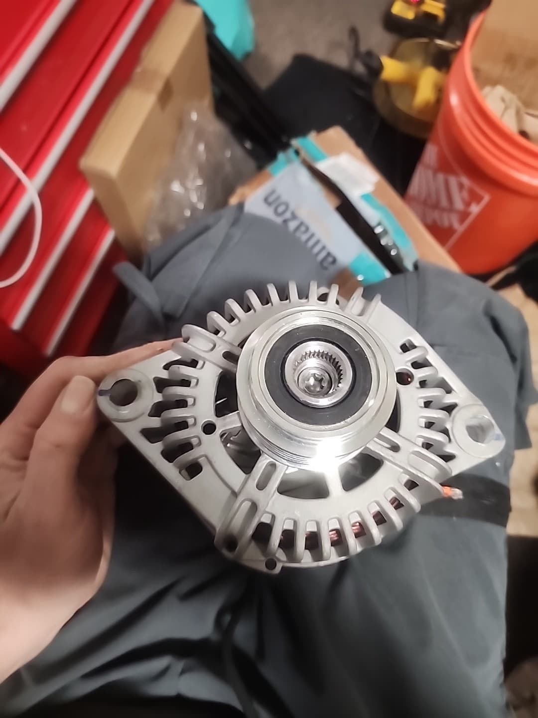 Alternator 12V 110A for Hyundai Sonata Kia Forte Optima Rondo 2.4L L4 2006-2013 - Thumbnail 3