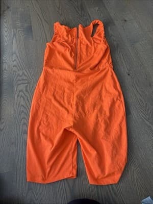Fashionnova Orange Women's Jumpsuit Size L - Image 1