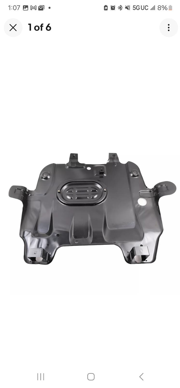 Under Engine Rear Skid Plate Shield Cover FOR TOYOTA 4RUNNER 5145060050 2010-23 - Image 1
