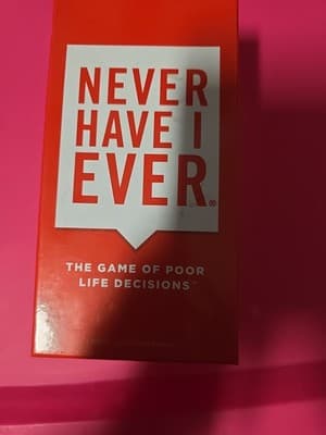 Never Have I Ever Card Game The Game of Poor Life Decisions - Image 1