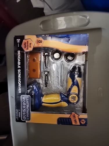 Just Like Home Workshop Bendable Screwdriver, Multi - Image 1