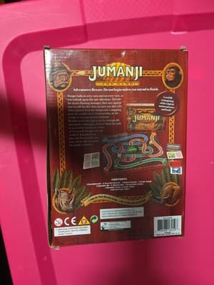 Jumanji Board Game Family Fun Jungle Adventure Party Play - Thumbnail 2
