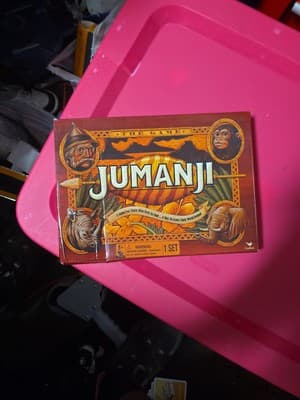 Jumanji Board Game Family Fun Jungle Adventure Party Play - Image 1