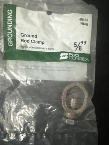 Sigma Electric ProConnex 5/8 in. Copper Alloy Ground Rod Clamp 2 pk - Image 1