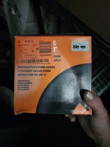 Inner Tube with Leak Stopper for 15 in. Tractor Tire with 6 in. Rim - Image 1