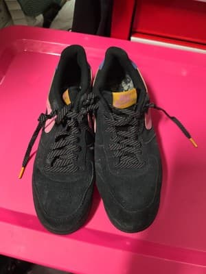 Nike Air Force 1 Low Black ACG Flamingo Sz 8.5 - Image 1