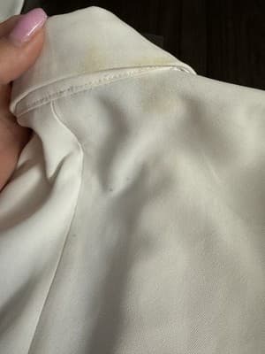 Armani Exchange Women’s White Blazer Size 4 - Thumbnail 4