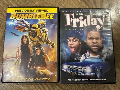 Movies DVD LOT Of 2 Bumblebee And Friday - Image 1