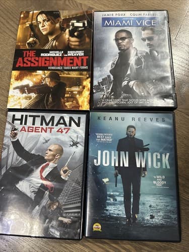 Movies DVD LOT Of 4 Action Movies - Image 1