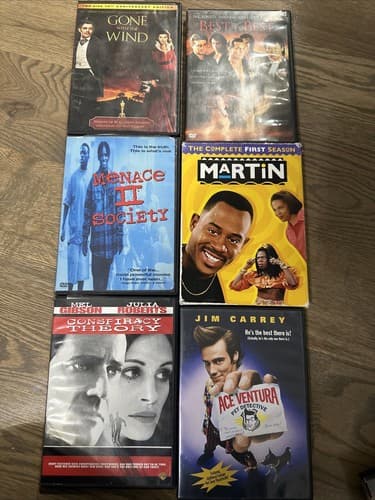Movies DVD LOT Of 6 Old Movies - Image 1