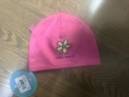 Life Is Good Little Beauty Hat Baby Size 6-12 Months Pink New - Image 1