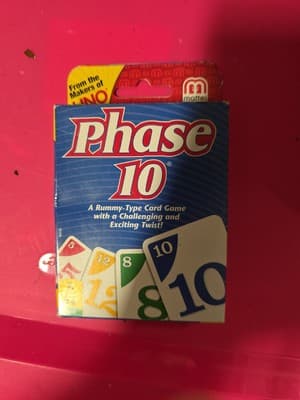 Mattel Phase 10 Card Game - Image 1