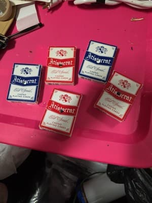 5 Decks Aristocrat Club Special Casino Playing Cards Variety Of Casinos Complete - Thumbnail 3