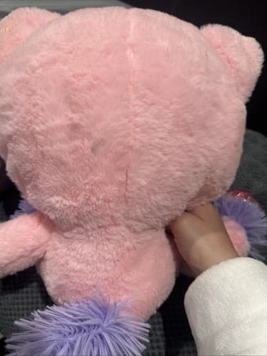 Large Sitting Pink & Purple Unicorn Plush/ Stuffed Animal- Super Soft - Thumbnail 2