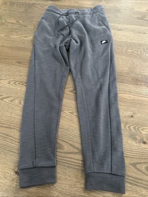 Nike Tech Fleece Joggers Dark Grey Heather Black Men's SMALL - Image 1