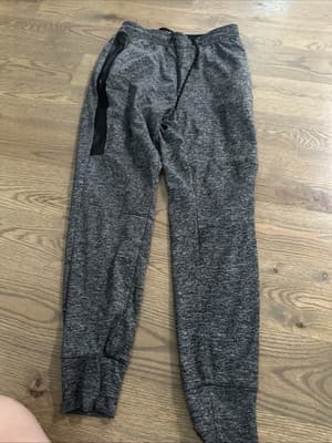 American Eagle Outfitters Mens Small Gray Sweatpants Zip Pockets Aective Flex - Image 1