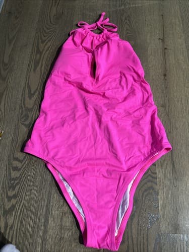 Pink Victoria’s Secret One Piece, Swimsuit Large - Image 1