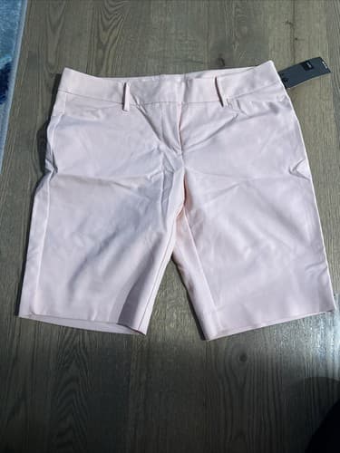 Women’s Just Peachy FLAT FRONT SHORTS SIZE 12 NEW - Image 1