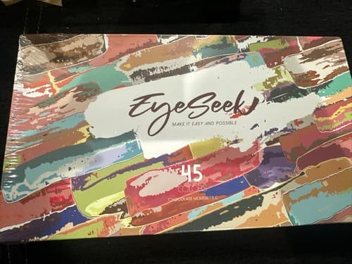 EyeSeek 45 Colors Eyeshadow Palette Chocolate Mousse New - Image 1