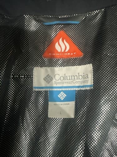 Columbia Women's Large Interchange zip in Jacket Tri-Climate Red Down Insulated - Thumbnail 3