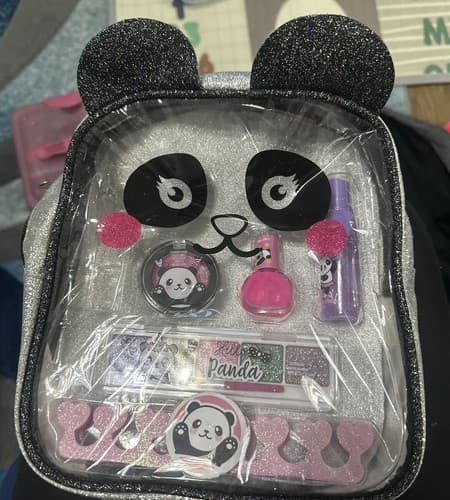 *TOWNLEY GIRL* HELLO PANDA * SET INCLUDING MAKEUP & CLEAR BACKPACK* - Image 1