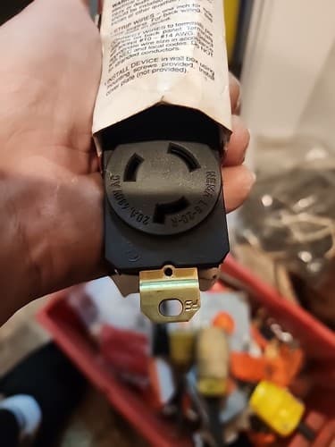 Legrand-Pass & Seymour L820-R Pass and Seymour L820-R Single Receptacle 20A - Image 1