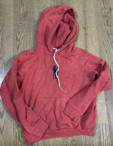 Polo Ralph Lauren Hoodie Women Size XS/TP Red Pullover - Image 1