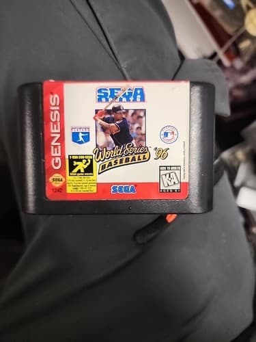 World Series Baseball '96 (Sega Genesis, 1996) Game Cartridge Only - Image 1