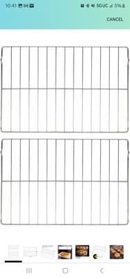 Replacement Oven Racks For Frigidaire (316067902) Kenmore (316069800), 2 Racks - Image 1