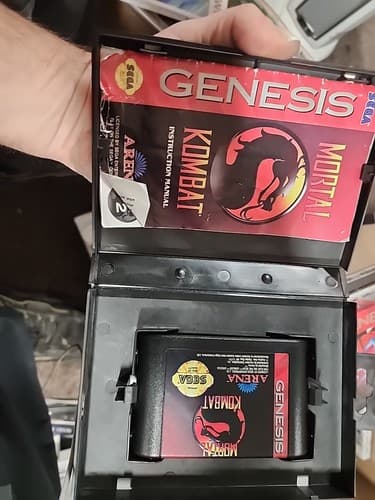 Complete Mortal Kombat Original Sega Genesis Game - Thumbnail 2
