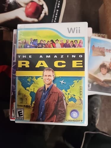 Amazing Race (Nintendo Wii, Wii U) **Complete** CIB - Image 1