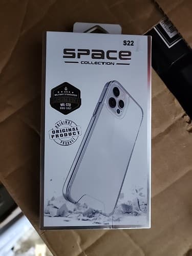 Space Clear Case for Samsung Galaxy S22 - Image 1