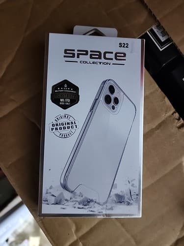 Space Clear Case for Samsung Galaxy S22 - Thumbnail 2