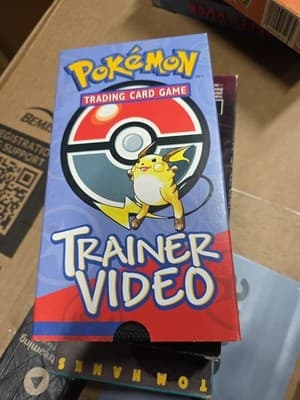 Pokémon Trading Card Game Trainer Video Promo Edition VHS Tape NTSC English - Image 1