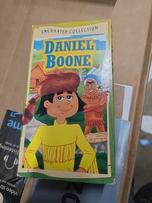 Daniel Boone VHS VCR Video Tape Used Enchanted Collection Cartoon - Image 1