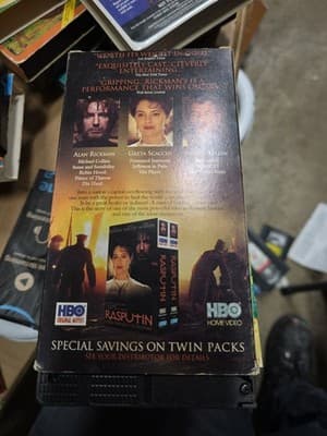 Rasputin Dark Servant of Destiny (VHS, 1996) Alan Rickman Ian McKellen HBO - Thumbnail 2