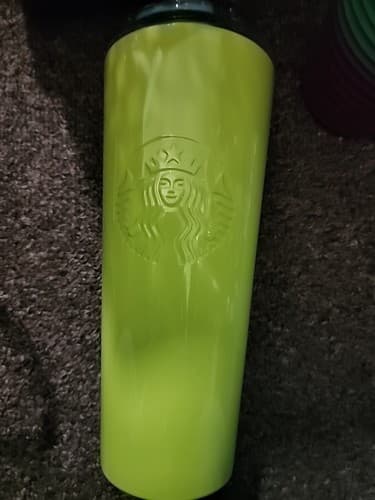 Starbucks 2023 Summer Yellow Blue Gradient Stainless Steel Tumbler 16oz - Image 1