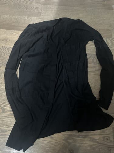 Massimo supply, Co. women’s large open front cardigan Black - Image 1