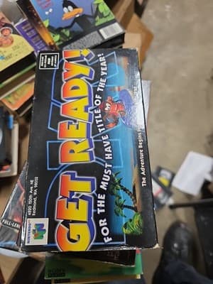 Diddy Kong Racing N64 VHS TAPE - 1997 Nintendo Power Promotional Video - Promo - Image 1