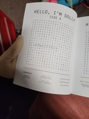 Unofficial Dolly Parton Wordsearch Puzzle Book Word Search Over 100 Puzzles - Thumbnail 2