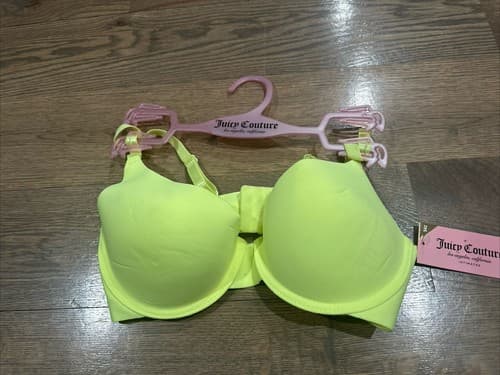 Juicy Couture Sexy Push-up No Show Bra Yellow Size 34c - Image 1