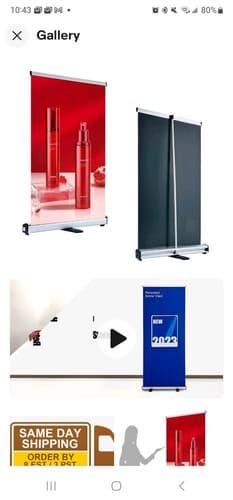 Artistic Retractable Banner By Bernini - Image 1