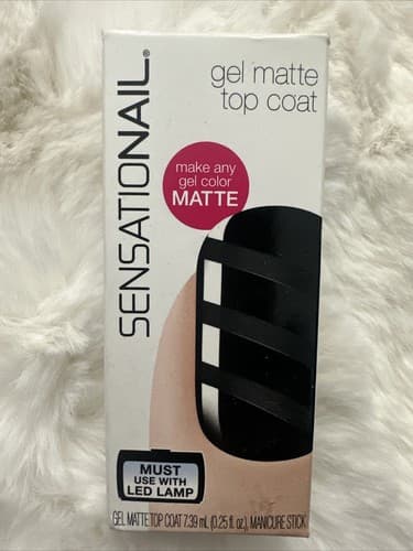 Sensationail Gel Matte Top Coat #73010 - Image 1