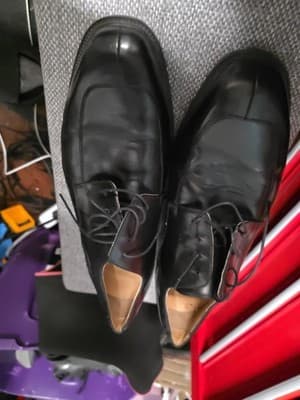 Rockport Men's Split Toe Dress Shoes Size 13 Leather Black - Thumbnail 3