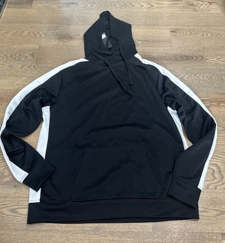 ZCL Sweatshirt Mens/womens Small Black Pullover Lightweight Hoodie New - Image 1