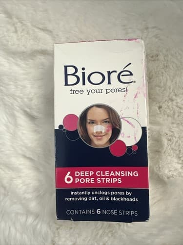 Biore Original Free Your Pores Hypoallergenic Ultra Deep Cleansing Pore Strips 6 - Image 1