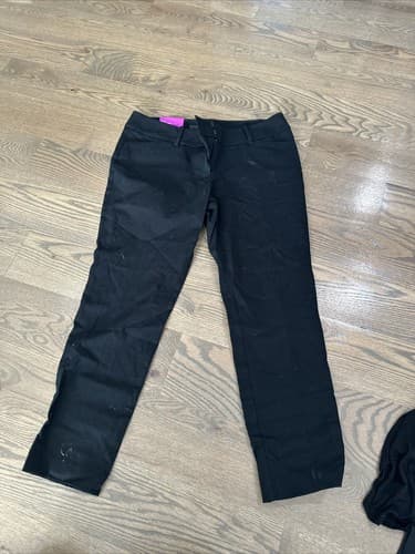 Black Jeans Size 10 Ankle - Mid Rise Fitted Hip & Thigh - Image 1