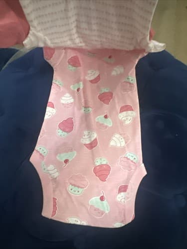Baby Girl 3 Pack Bodysuit Short Sleeve Size 6/9m New - Thumbnail 3